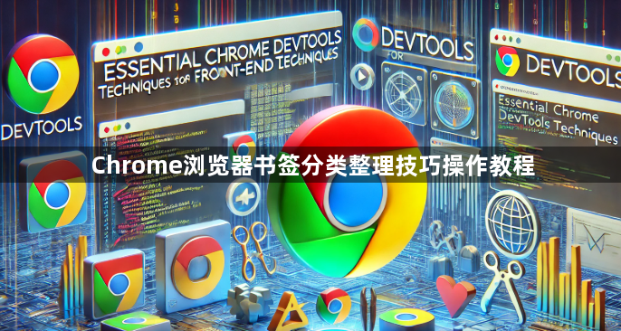 Chrome浏览器书签分类整理技巧操作教程1