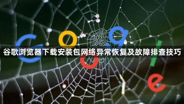 谷歌浏览器下载安装包网络异常恢复及故障排查技巧1