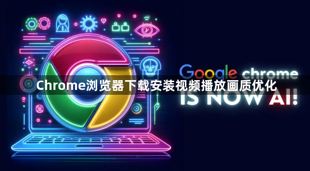 Chrome浏览器下载安装视频播放画质优化1