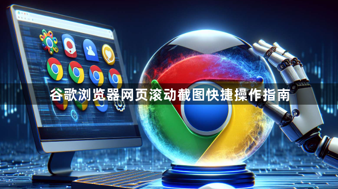 谷歌浏览器网页滚动截图快捷操作指南1