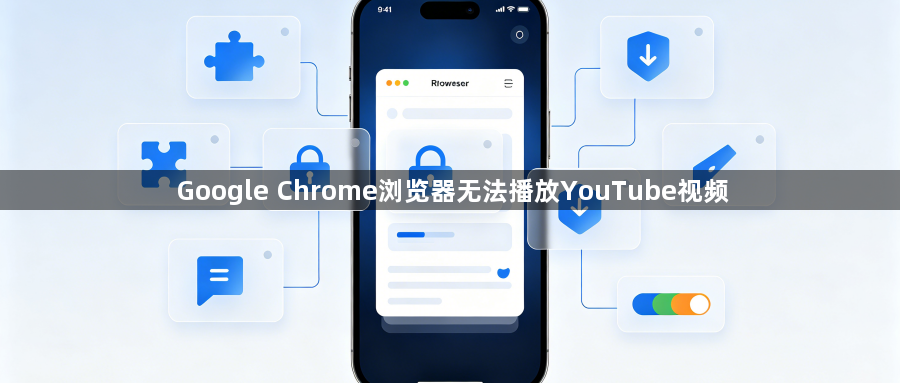 Google Chrome浏览器无法播放YouTube视频1