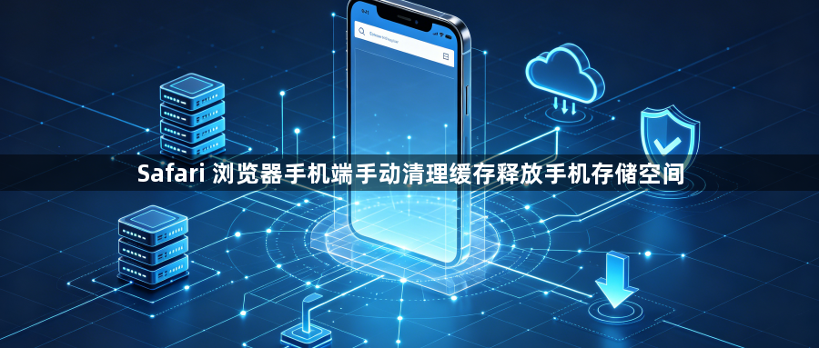 Safari 浏览器手机端手动清理缓存释放手机存储空间1