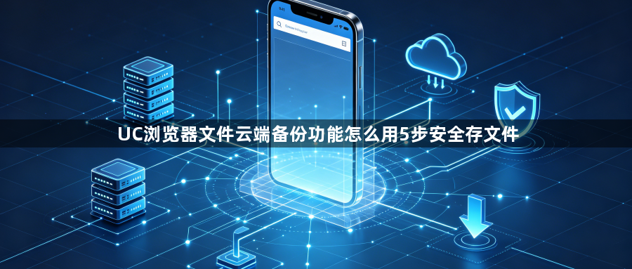 UC浏览器文件云端备份功能怎么用5步安全存文件1