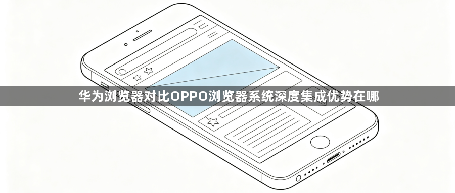 华为浏览器对比OPPO浏览器系统深度集成优势在哪1