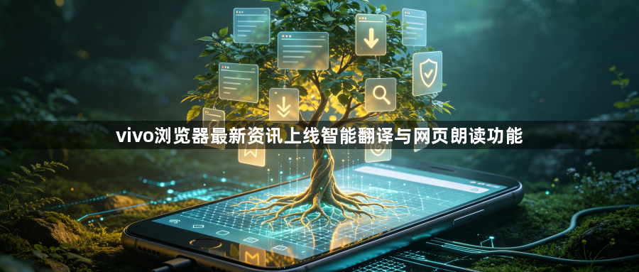 vivo浏览器最新资讯上线智能翻译与网页朗读功能1