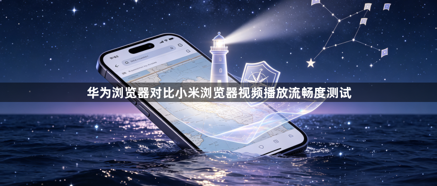 华为浏览器对比小米浏览器视频播放流畅度测试1