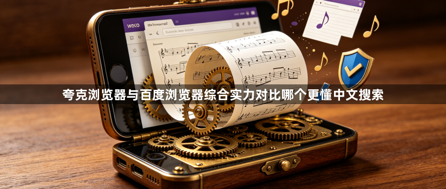 夸克浏览器与百度浏览器综合实力对比哪个更懂中文搜索1
