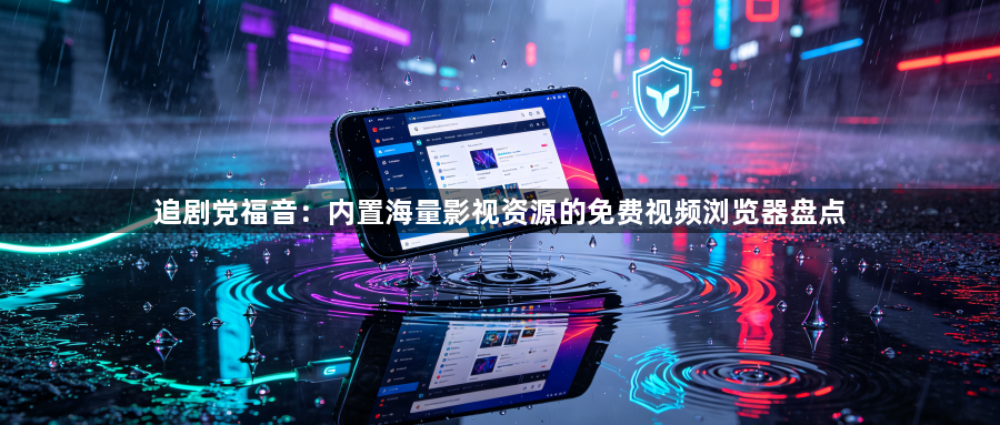 追剧党福音:内置海量影视资源的免费视频浏览器盘点1