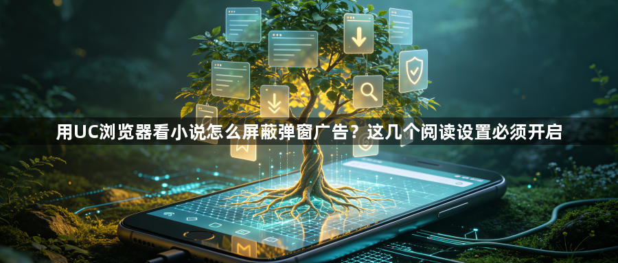 用UC浏览器看小说怎么屏蔽弹窗广告?这几个阅读设置必须开启1