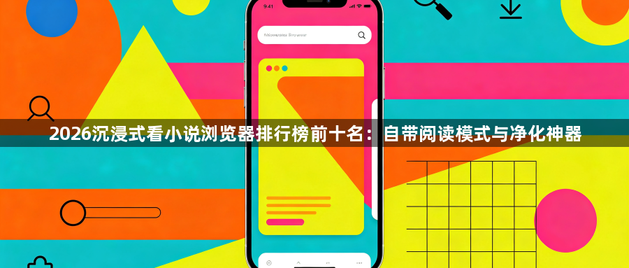 2026沉浸式看小说浏览器排行榜前十名：自带阅读模式与净化神器1