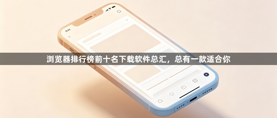 浏览器排行榜前十名下载软件总汇，总有一款适合你1