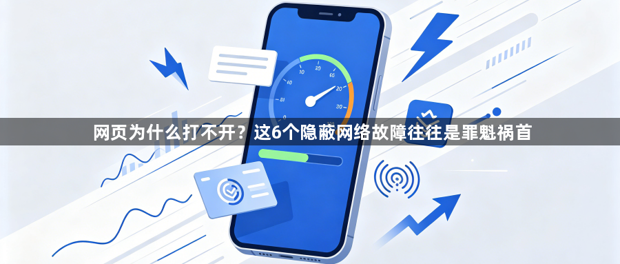 网页为什么打不开？这6个隐蔽网络故障往往是罪魁祸首1