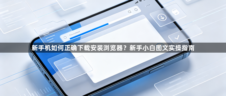 新手机如何正确下载安装浏览器？新手小白图文实操指南1