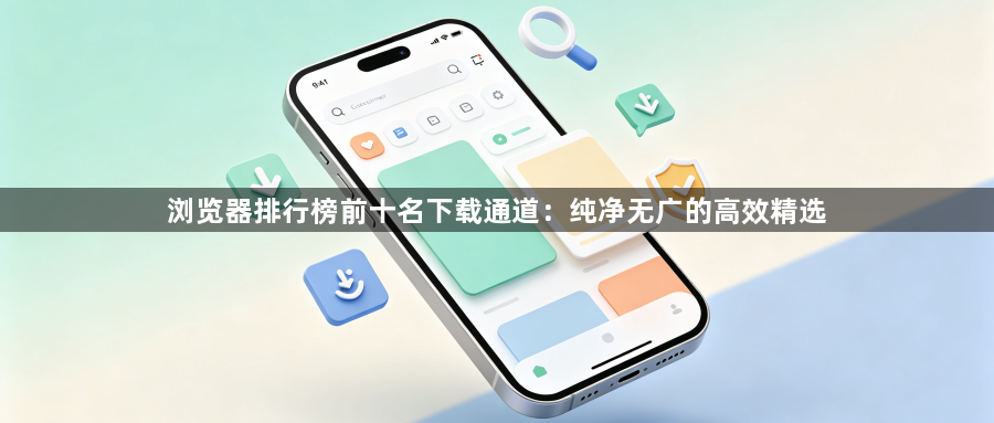 浏览器排行榜前十名下载通道:纯净无广的高效精选1