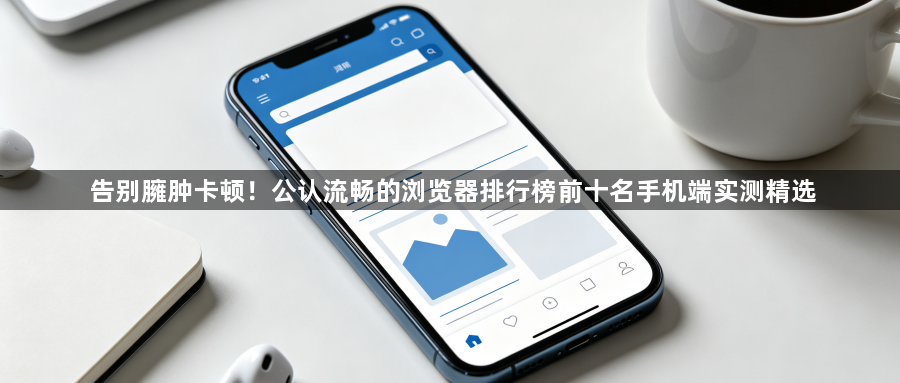 告别臃肿卡顿！公认流畅的浏览器排行榜前十名手机端实测精选1